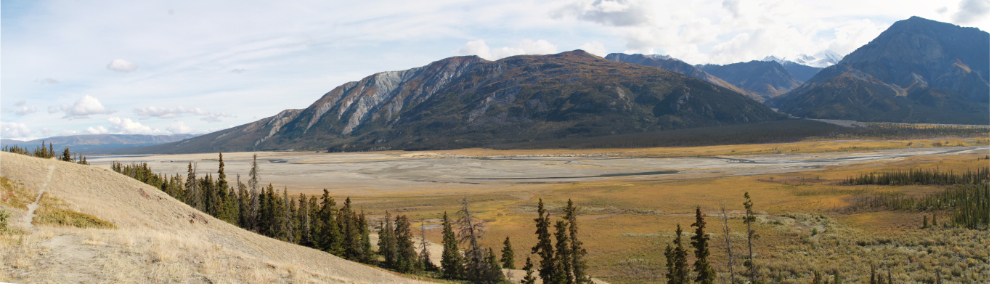 Panorama of the Slim's River Valley, Yukon