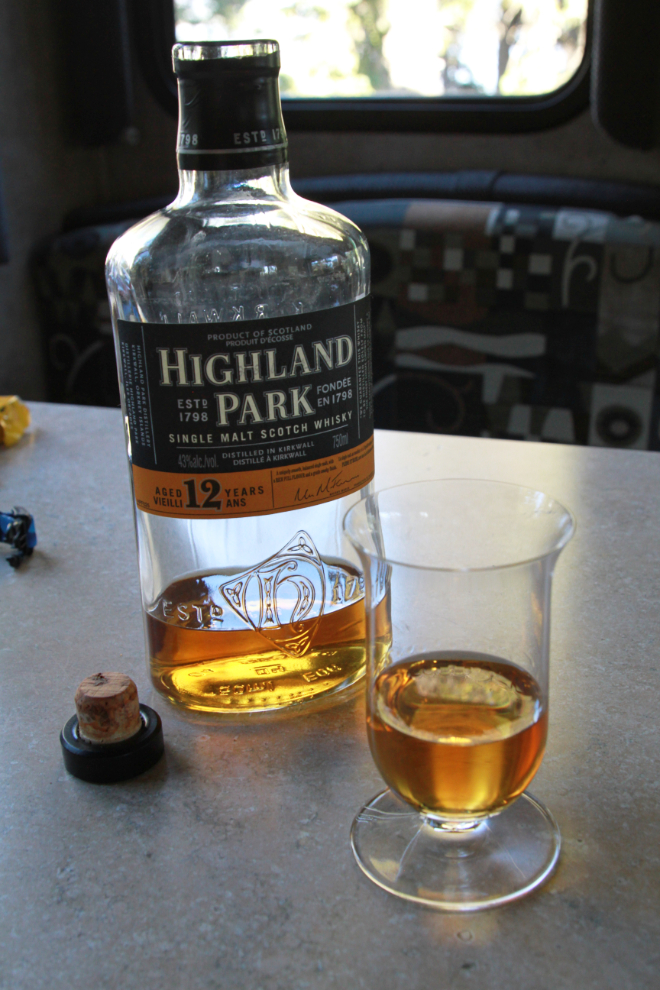Celebrating a great Yukon with Highland Park single-malt Scotch whisky