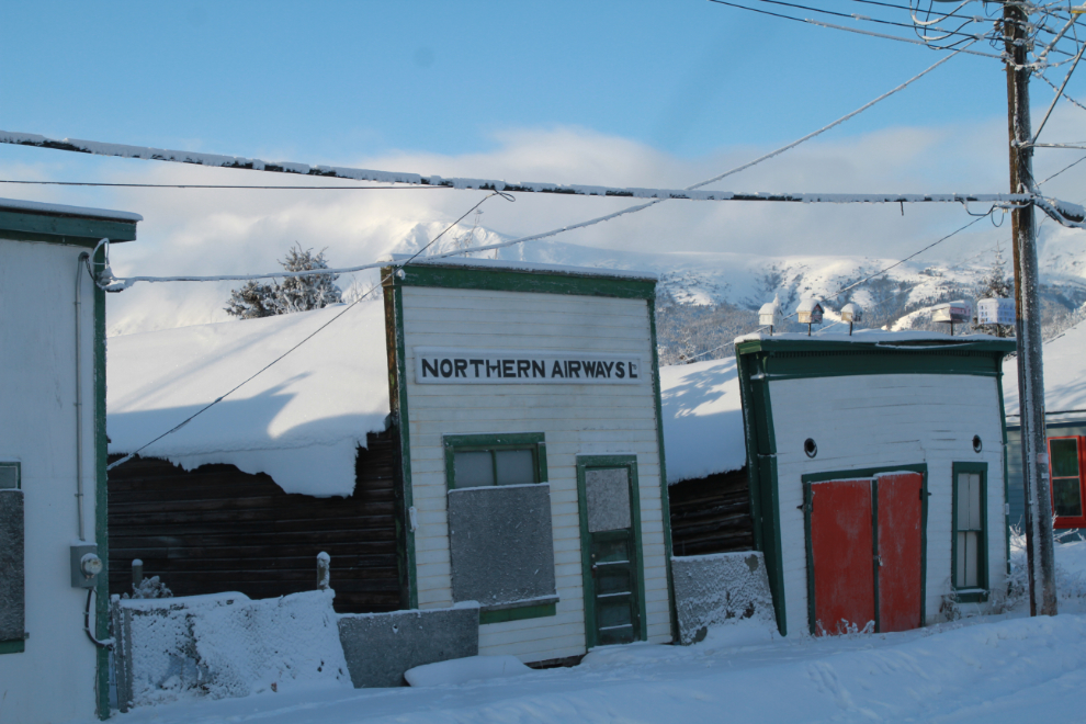 The Northern Airways building in Carcross is now a museum