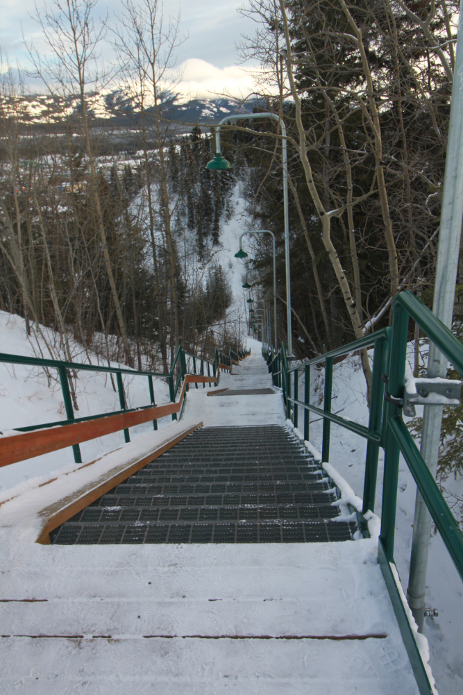 The Black Street Stairs, notorious among those who use it in their fitness/self-abuse outings
