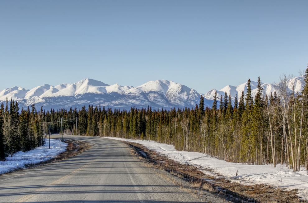 Km 145.5 of the South Klondike Highway, Yukon