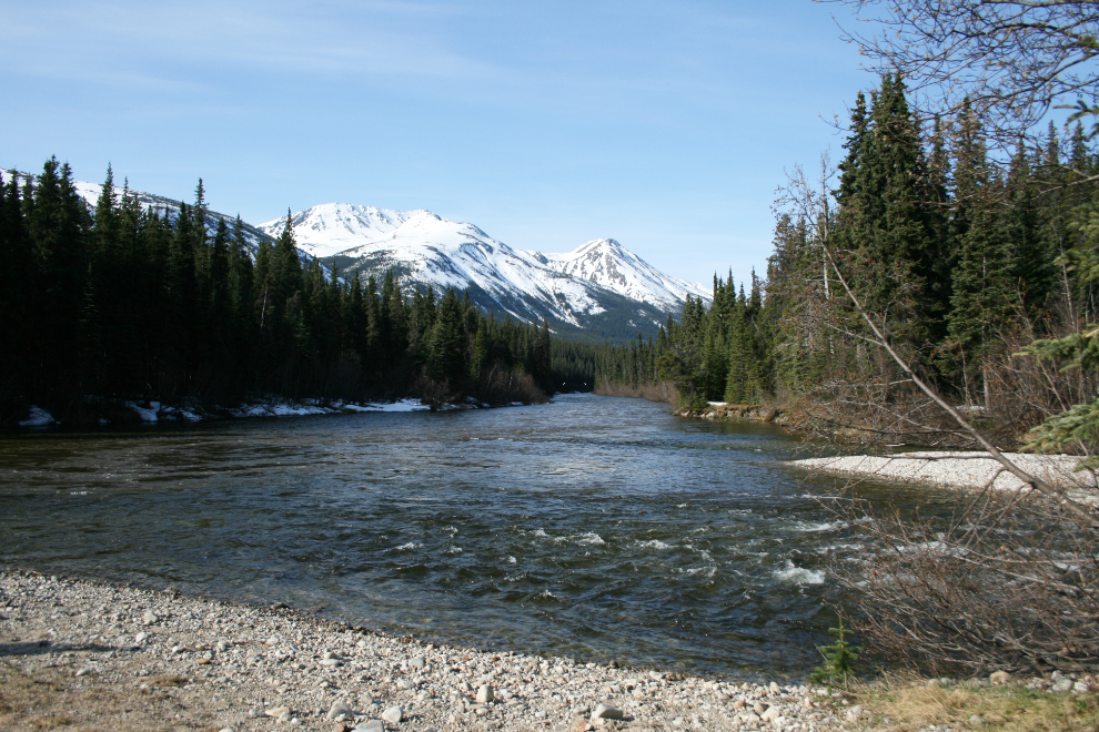 Cottonwood River rest stop, Stewart-Cassiar Highway