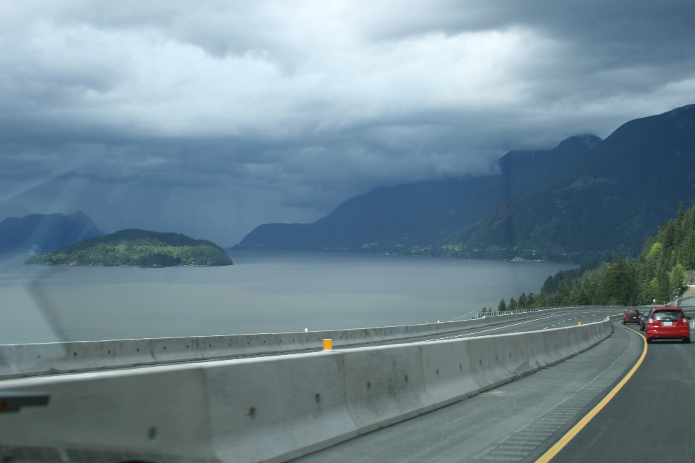 BC's spectacular Sea to Sky Highway is being upgraded for the 2010 Winter Olympics.