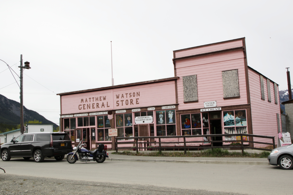 The historic Matthew Watson General Store in Carcross, Yukon