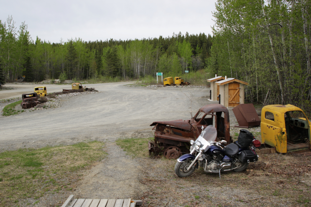 The Canol Road rest area on the Alaska Highway, Yukon