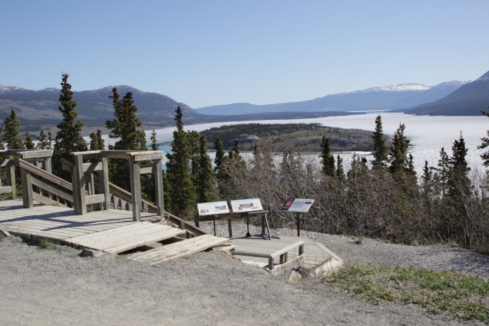 Bove Island viewpoint - Tagish Lake, Yukon
