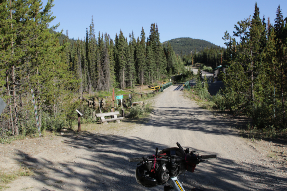 A ride on the Trans Canada Trail near Whitehorse, Yukon