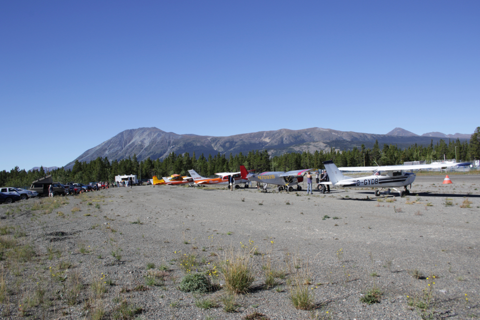 COPA fly-in at the Carcross airport