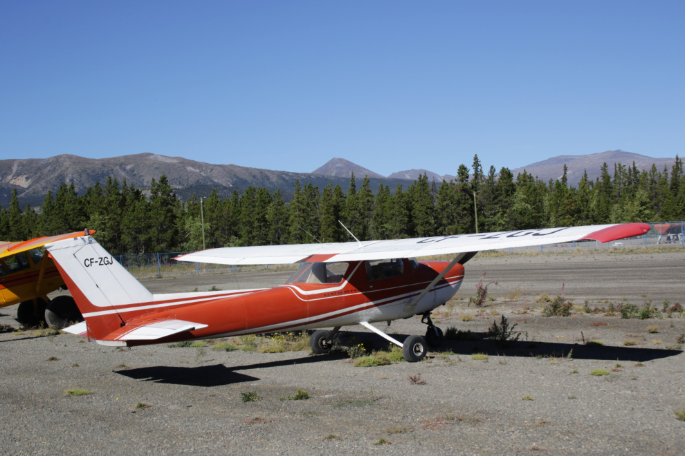 CF-ZGJ is a 1971 Cessna 150L owned by Florian Gehmair of Whitehorse.