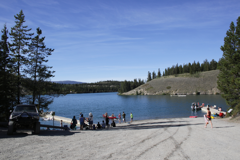 Schwatka Lake at Whitehorse, Yukon