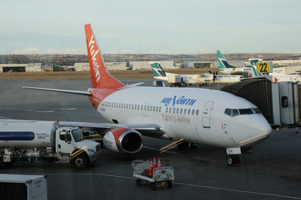 Air North Boeing 737 C-FANF at Calgary