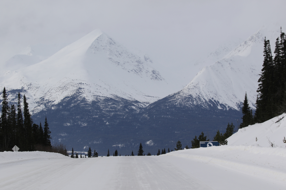 The South Klondike Highway in March.