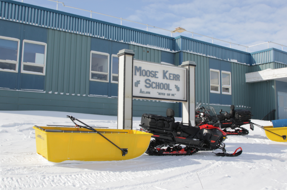 Moose Kerr School in Aklavik, NWT.