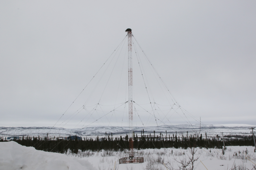 A mystery antenna at Inuvik, NWT