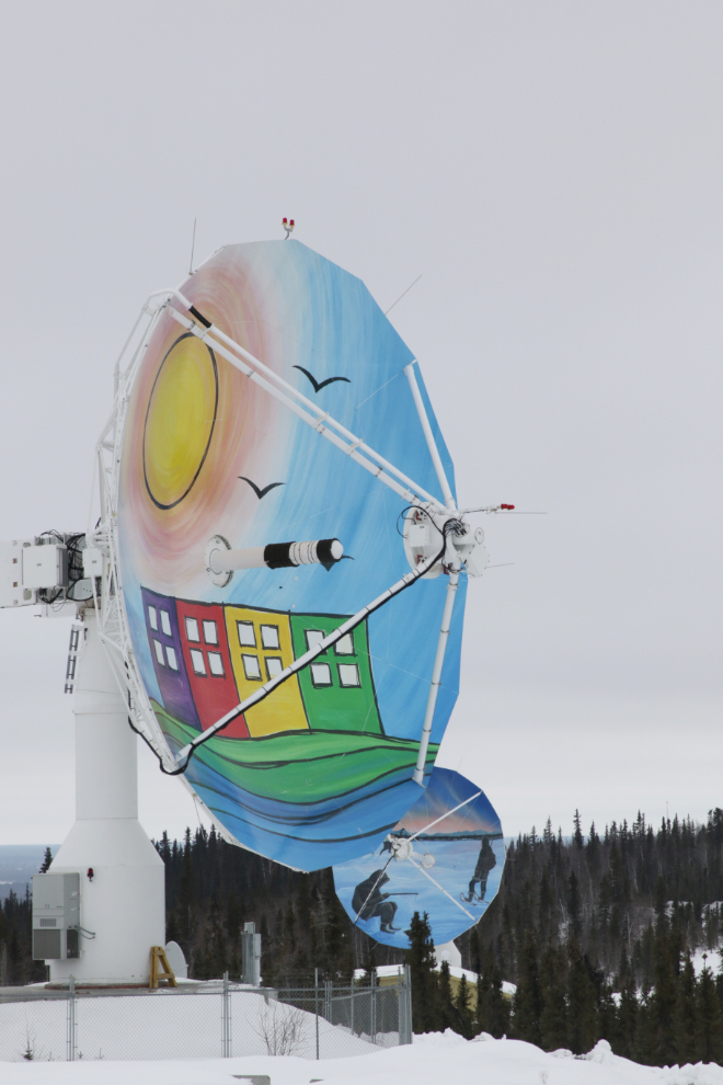 The Inuvik Satellite Station Facility (ISSF). 