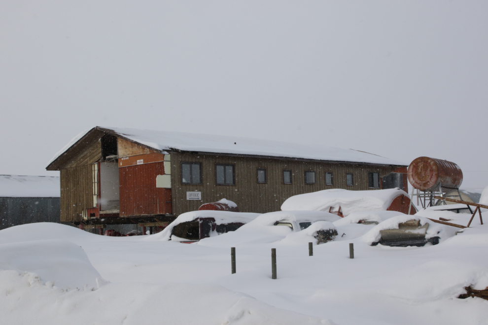 Probably a section of the old Finto Hotel at Inuvik, NWT
