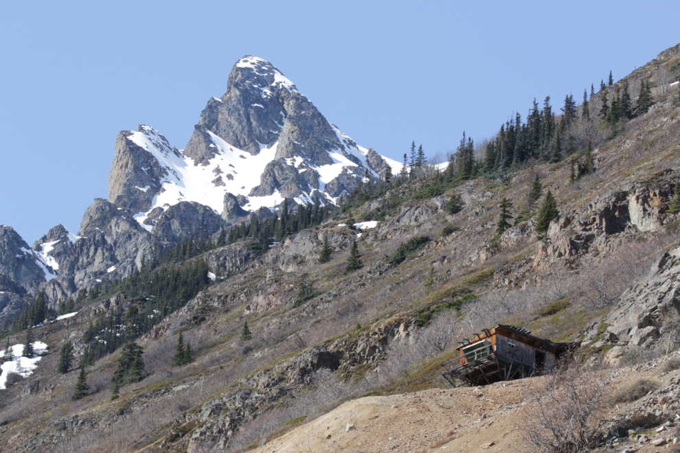 The ruins of the historic Venus silver mine, Yukon.