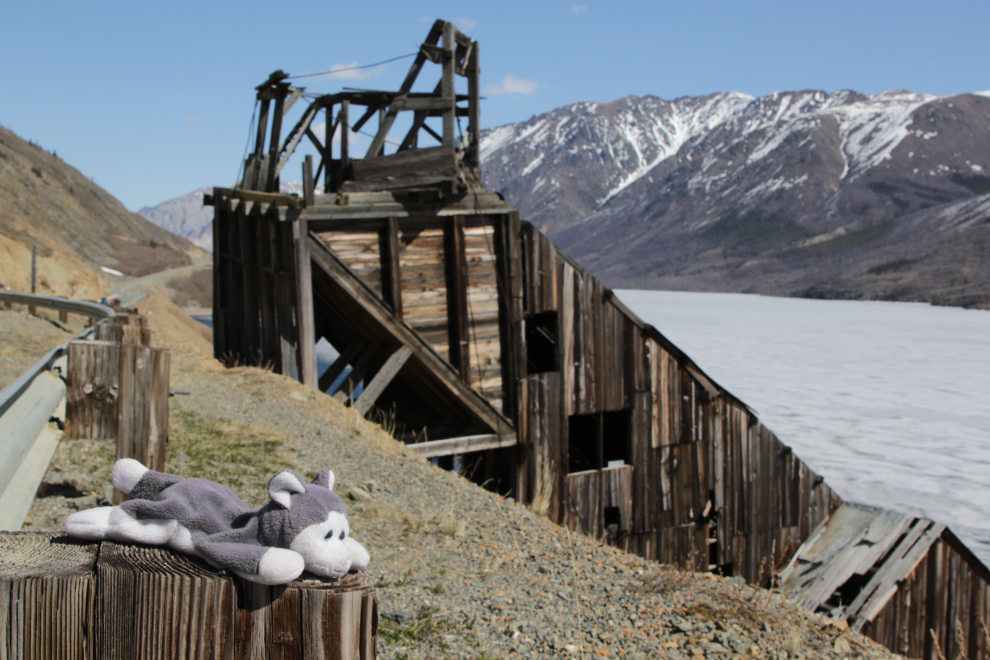 The ruins of the historic Venus silver mill, Yukon.