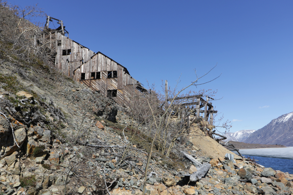 The ruins of the historic Venus silver mill, Yukon.