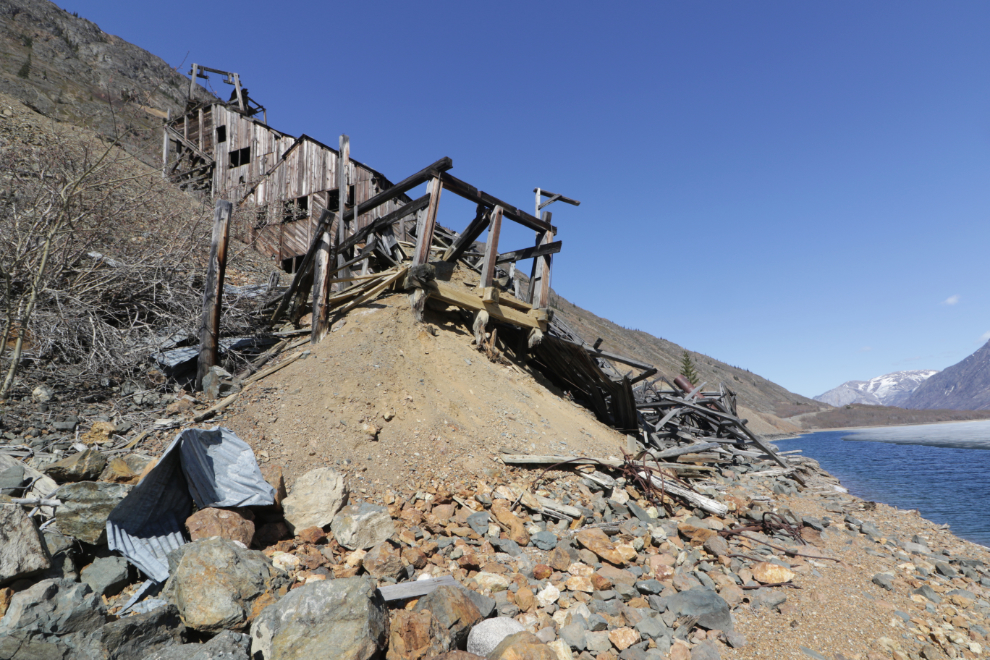 The ruins of the historic Venus silver mill, Yukon.