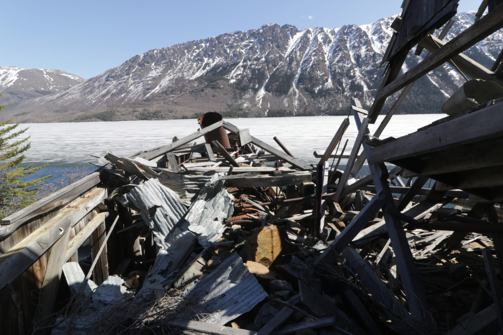 The ruins of the historic Venus silver mill, Yukon.