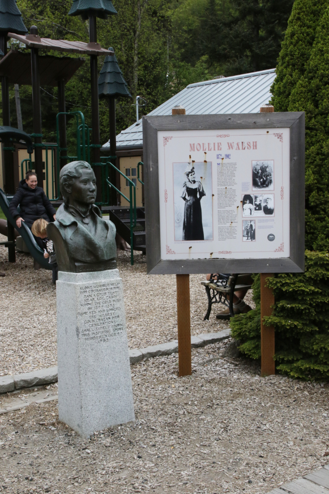 Mollie Walsh Park at Skagway, Alaska.