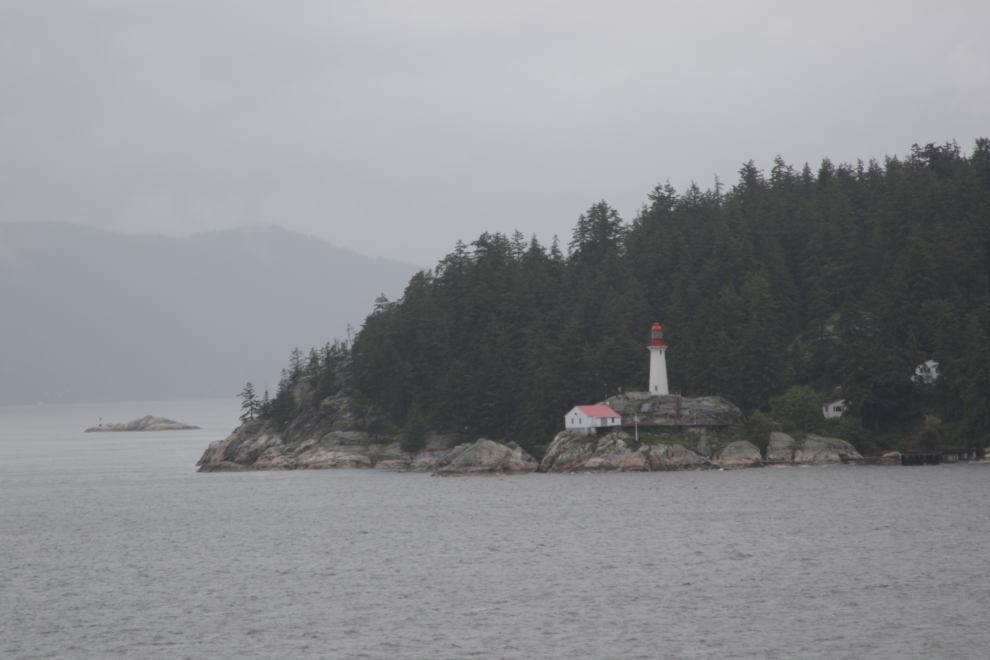 The historic (1912) Point Atkinson Lighthouse in West Vancouver.