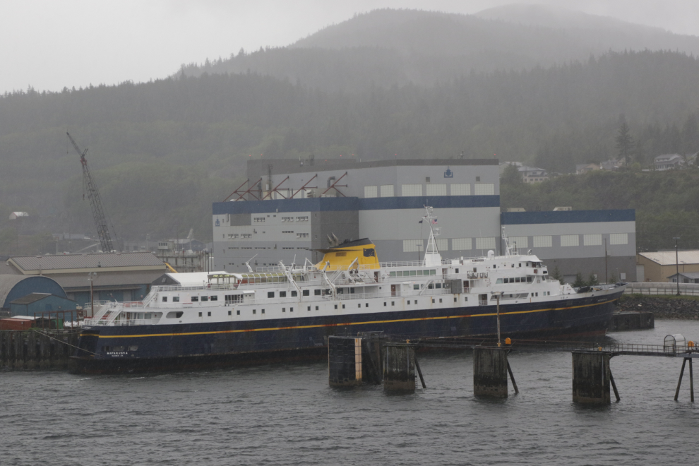 The 480-foot ferry Matanuska at Ketchikan, Alaska.