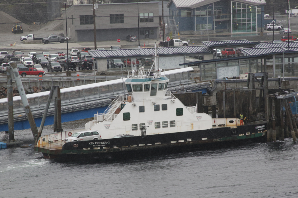 The 116-foot ferry Ken Eichner 2 at Ketchikan, Alaska.