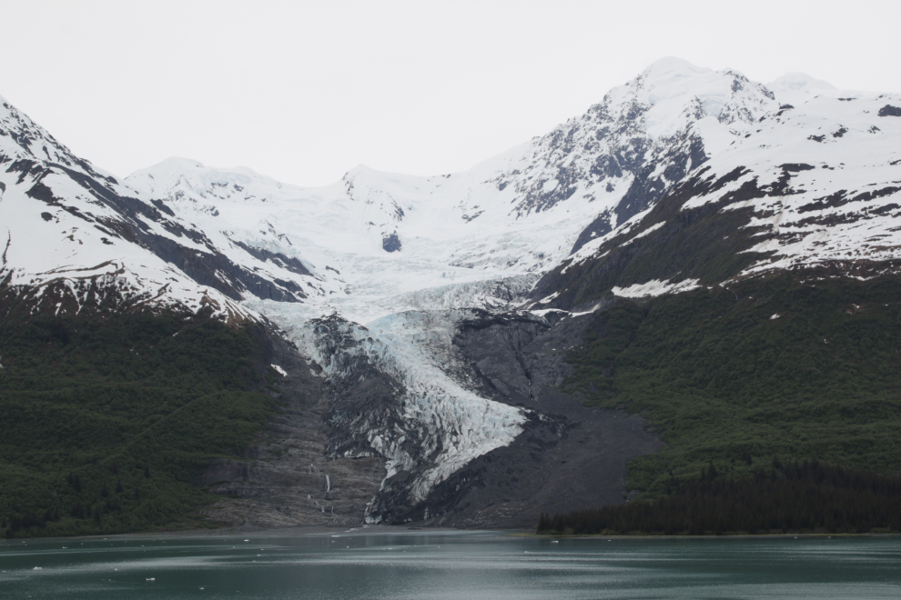 The Wellesley Glacier, College Fjord, Alaska.