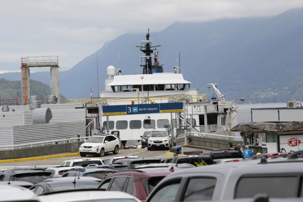 The Horseshoe Bay ferry terminal.