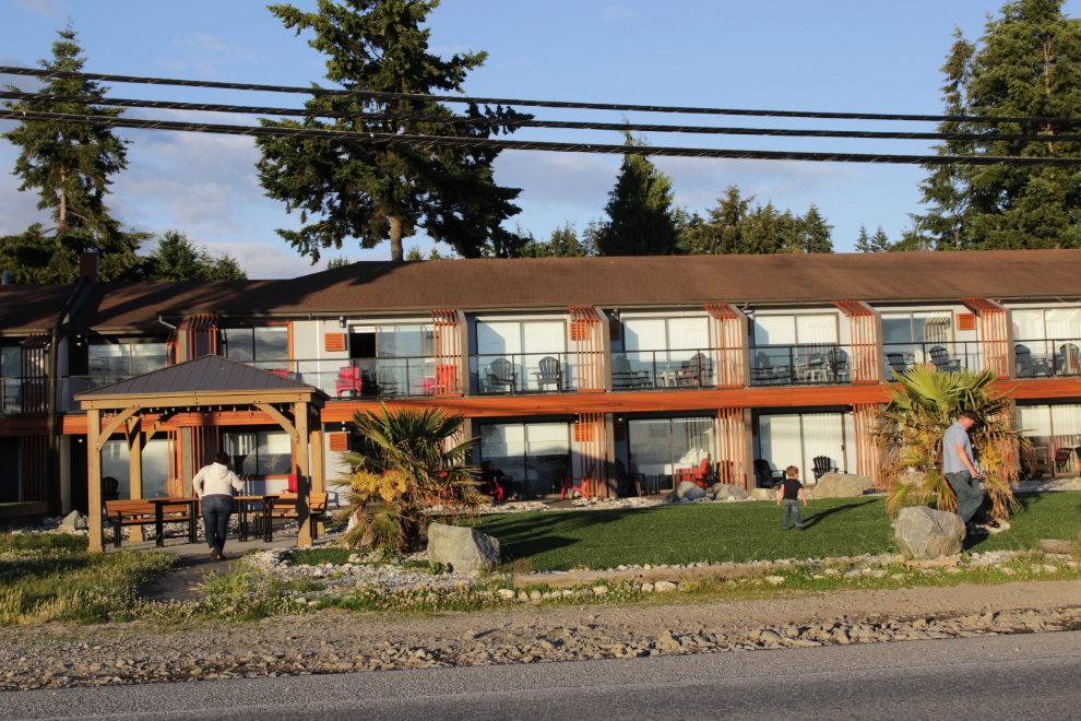The Oceanside Hotel at Davis Bay, Sechelt, BC.