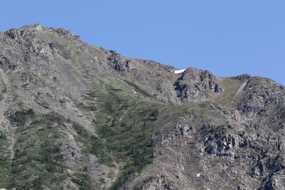 Great hiking on Escarpment Mountain, Yukon.