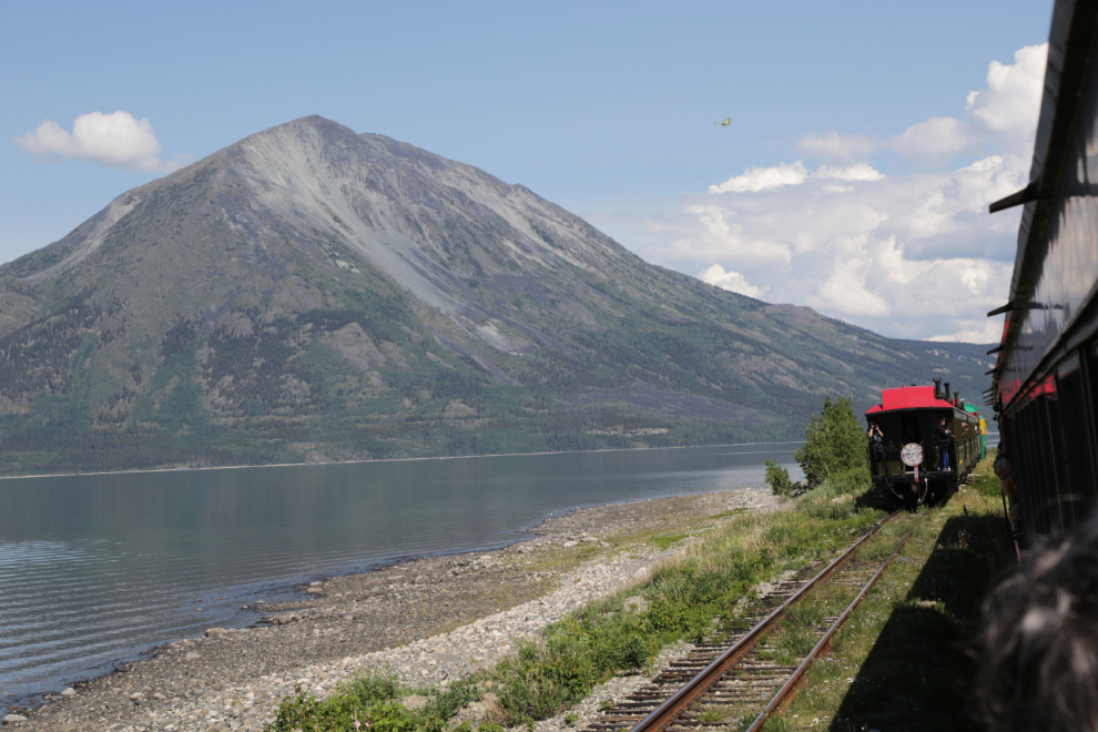 Watson Siding, WP&YR railway, Lake Bennett, Yukon.