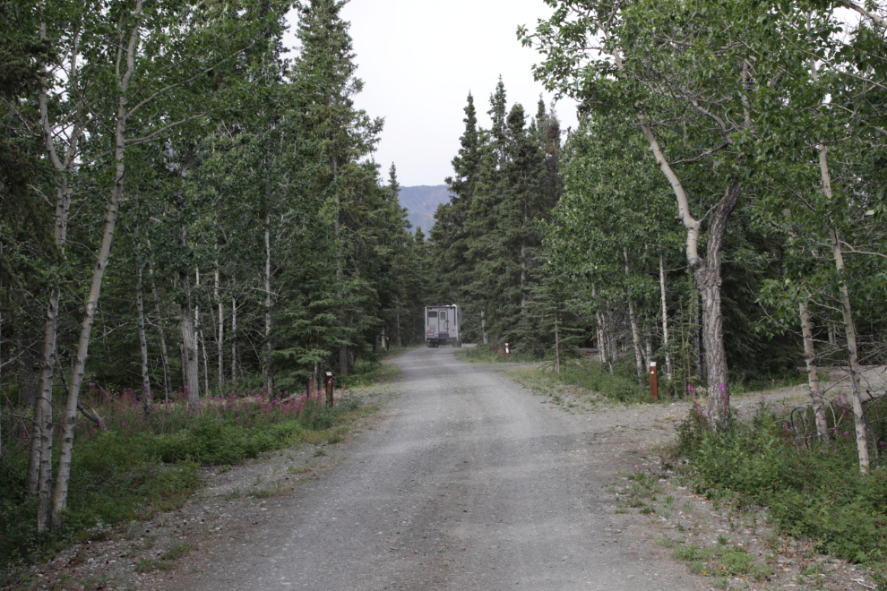 Congdon Creek Campground, Yukon.