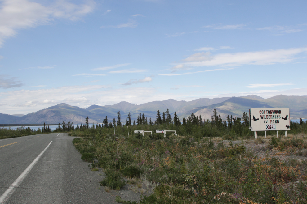 Cottonwood Wilderness RV Park - Kluane Lake, Yukon.