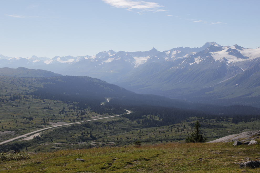 Hiking Tina Creek Ridge, Haines Highway