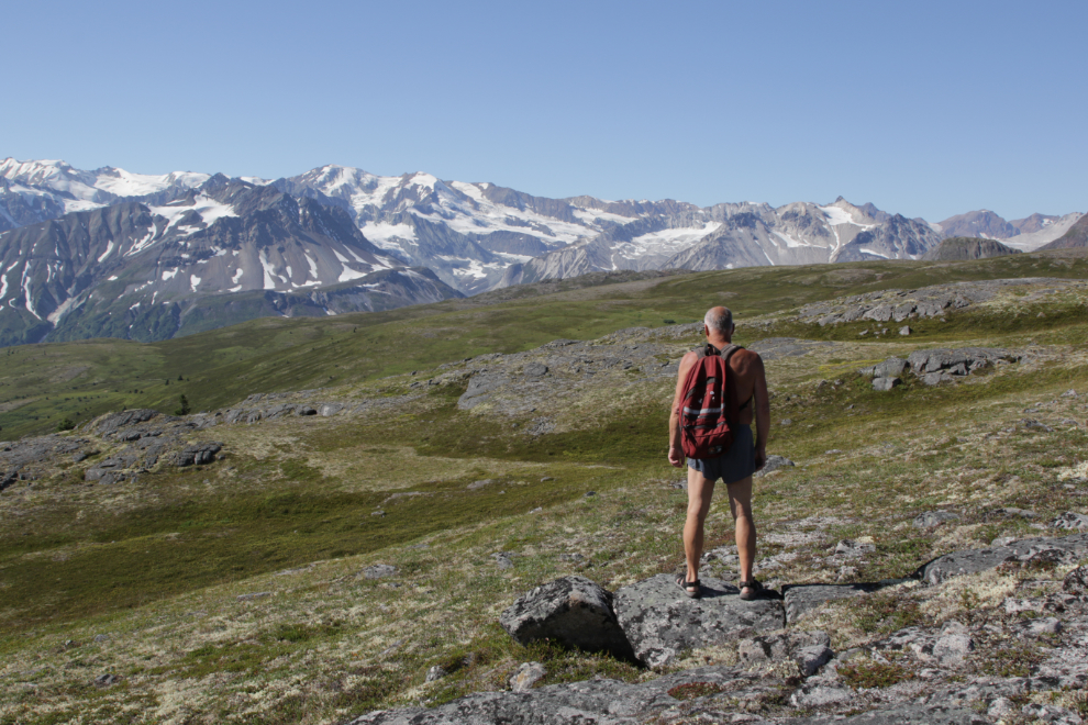 Hiking Tina Creek Ridge, Haines Highway