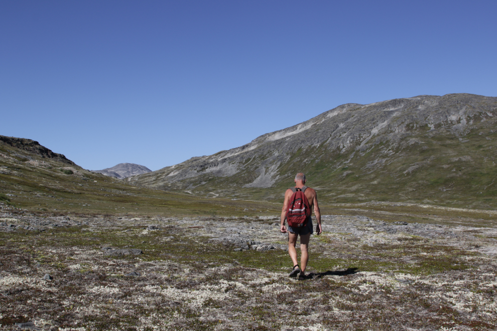 Hiking Tina Creek Ridge, Haines Highway