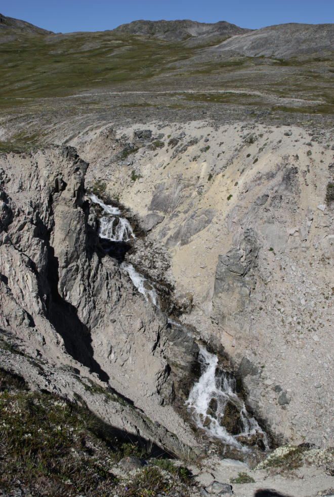 Lower Tina Creek canyon, Haines Highway.