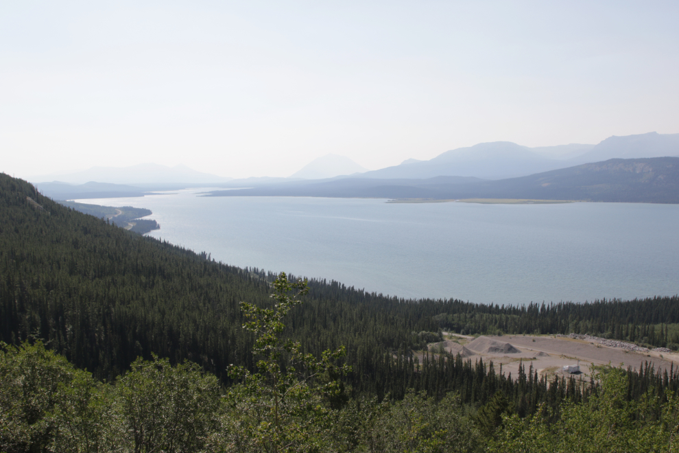 Little Atlin Lake from the Mount White trail, Yukon.