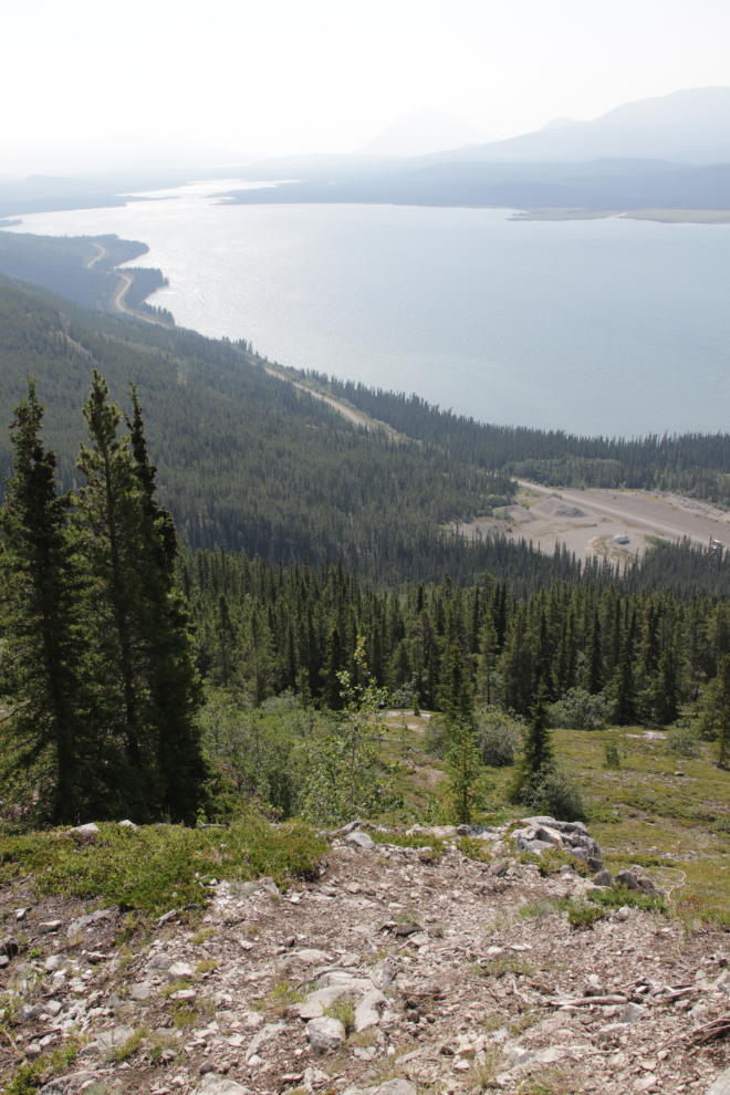 Little Atlin Lake from the Mount White trail, Yukon.