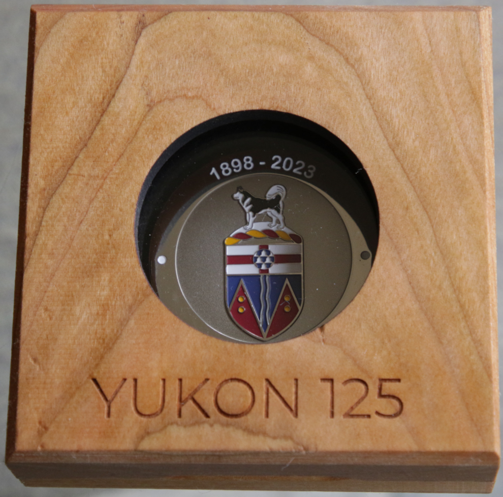 Yukon 125 commemorative medal