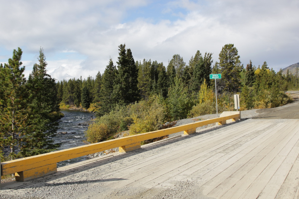 The bridge over Birch Creek at Atlin, BC.