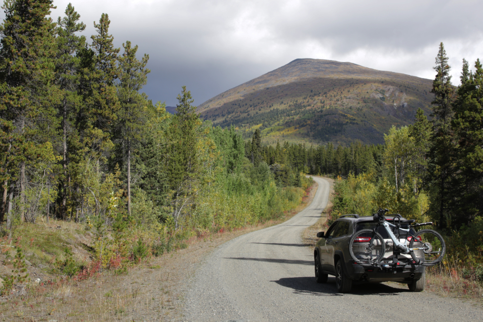 Surprise Lake Road at Atlin, BC.