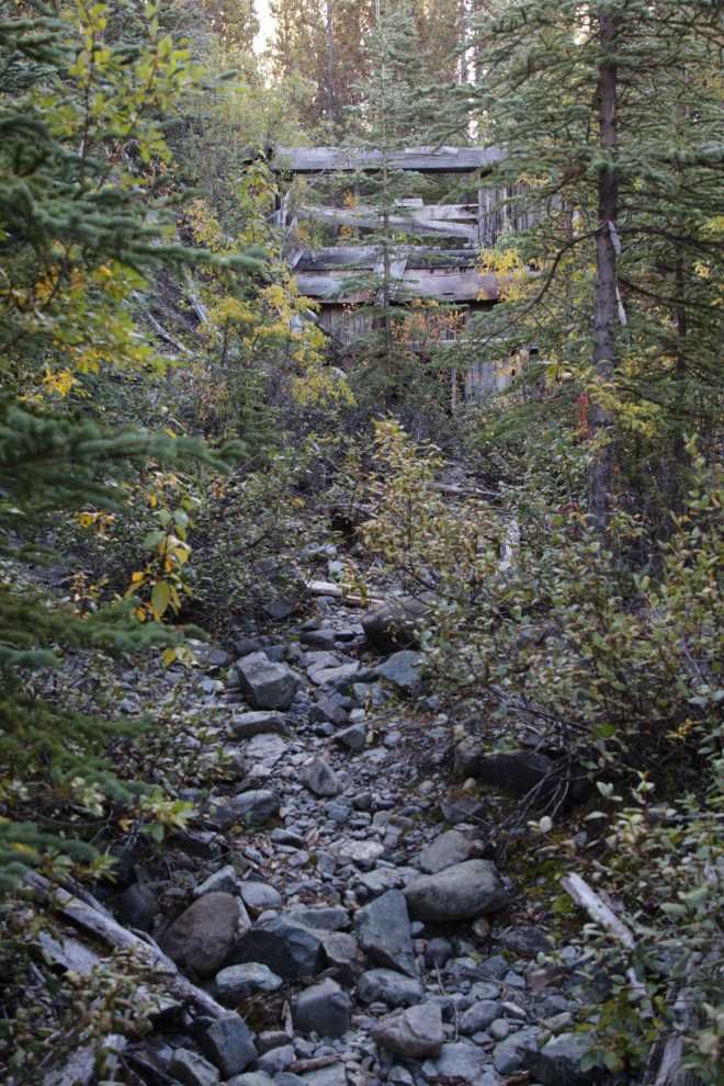 The Dredge and Flume Recreation Site, Atlin, BC.