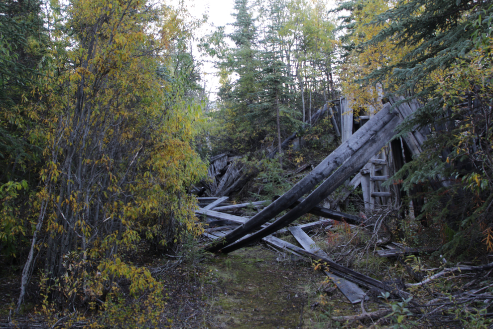 The Dredge and Flume Recreation Site, Atlin, BC.