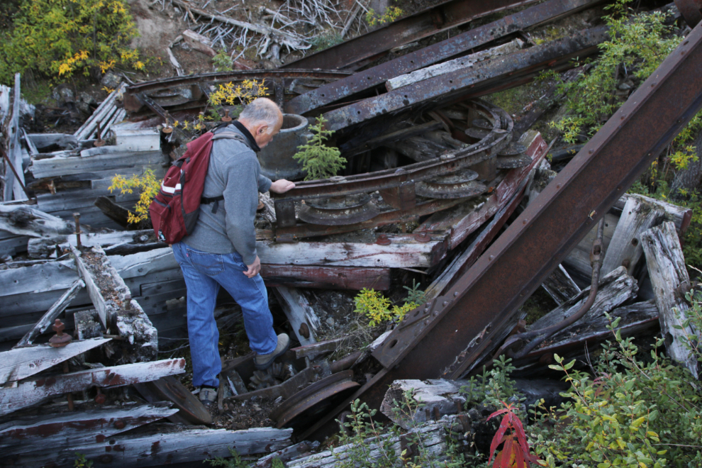 The Dredge and Flume Recreation Site, Atlin, BC.