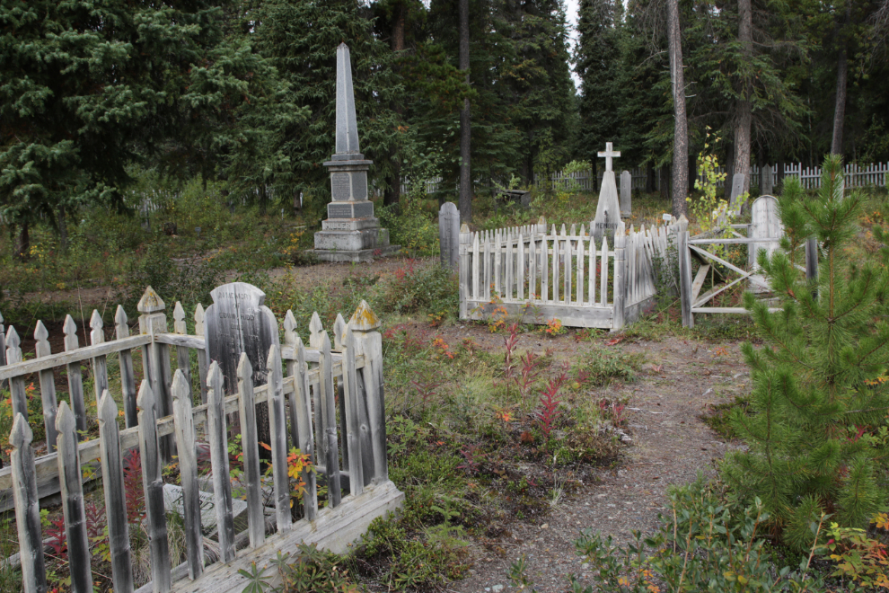 The Pioneer Cemetery at Atlin, BC.