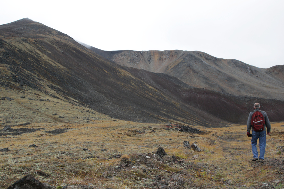 The end of the road part of the hike up Ruby Mountain, Atlin, BC. 